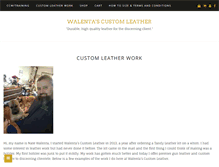 Tablet Screenshot of allcustomleather.com